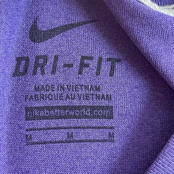 TCU Nike Dri-Fit Short Sleeve T-Shirt Purple Men’s Size Medium - Picture 4 of 4